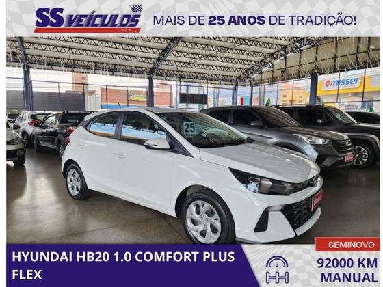 HYUNDAI HB20 1.0 12V FLEX COMFORT PLUS MANUAL HYUNDAI HB20 1.0 12V FLEX COMFORT PLUS MANUAL